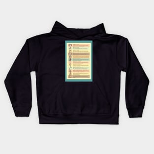 Signs of the Zodiac Kids Hoodie